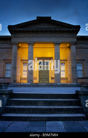 Das Yorkshire Museum in der Stadt von York am Abend, Yorkshire, England Stockfoto