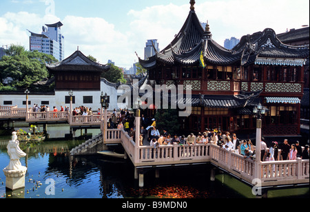 China, Shanghai, Nanshi Altstadt, Huxingting Teehaus Stockfoto