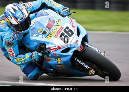 Tom Sykes britischen Superbike-Meisterschaft 2008 Stockfoto