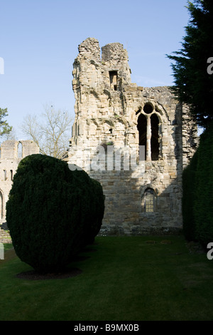 Wenlock Priory, Shropshire, England Stockfoto