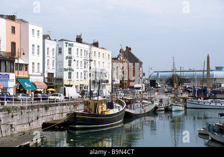 Ramsgate, Kent. Teil des alten Hafens. Stockfoto