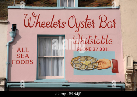 Wheelers Oyster Bar Whitstable kent Stockfoto