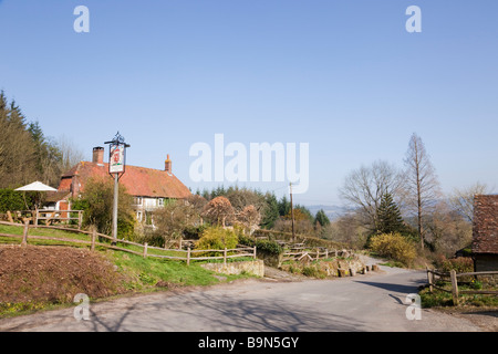 Der Herzog von Cumberland Old Country-Pub in Weiler in South Downs National Park, Henley, in der Nähe von Midhurst, West Sussex, England, UK Stockfoto