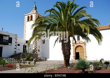 Die Kirche Santa Maria de Betancuria, Betancuria, Betancuria Gemeinde, Fuerteventura, Kanarische Inseln, Spanien Stockfoto