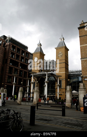 Liverpool Street Hauptanschluß Schiene Station London uk Stockfoto