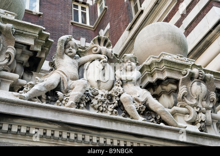 Das Beaux Arts Dorilton Gebäude auf der Upper West Side von Manhattan Stockfoto