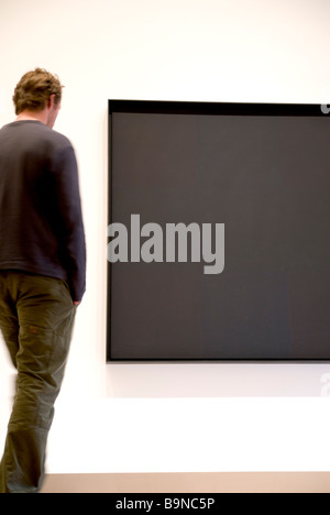 Gemälde von Ad Reinhardt, MOMA, Museum of Modern Art in New York City Stockfoto