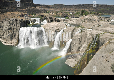 Shoshone Falls auf dem Snake River-Idaho Stockfoto