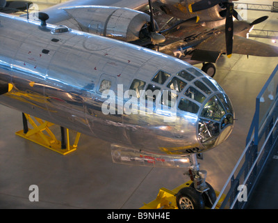 Die Enola Gay die Boeing B-29 Superfortress, die während des zweiten Weltkriegs die erste Atombombe abgeworfen Stockfoto