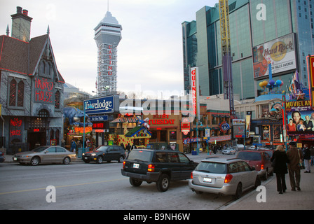 Clifton Hill Street Spaß in Niagara Falls, Kanada Stockfoto