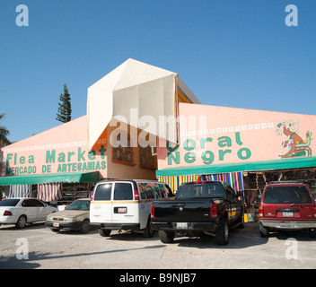 Mexiko Yucatan - Cancun Zona Hotelara oder Hotel Zone Haupt Stadtzentrum in der Nähe des Einkaufszentrums Forum der Flohmarkt Stockfoto