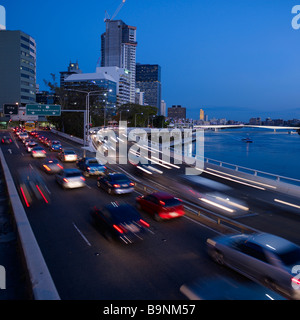 Riverside Expressway Brisbane Australien Stockfoto