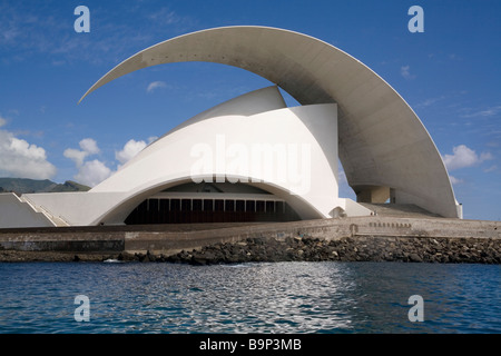 Spanien Kanaren Teneriffa Santa Cruz Auditorium Stockfoto