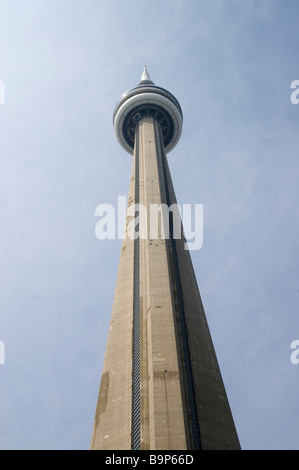 Blick auf den CN Tower in Toronto Ontario Kanada Stockfoto