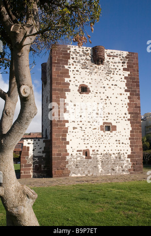 Spanien-Kanarische Inseln La Gomera San Sebastian Torre del Conde Stockfoto