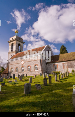 St.-Lorenz-Kirche West Wycombe Buckinghamshire Stockfoto