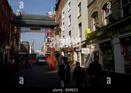 Chinatown Soho London England Stockfoto