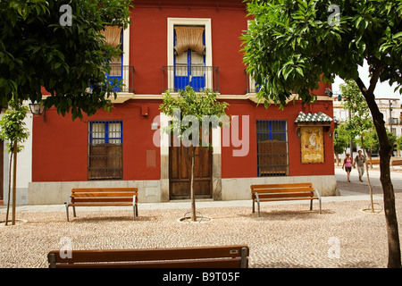 Plaza De La Iglesia de San Francisco Córdoba Andalusien España Plaza Kirche von San Francisco Cordova Andalusien Spanien Stockfoto