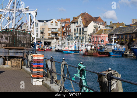 Weymouth Küstenstadt Dorset England uk gb Stockfoto