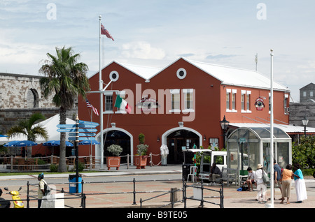 Bone Fish Bar and Grill, Royal Naval Dockyard, Werft, Bermuda Stockfoto