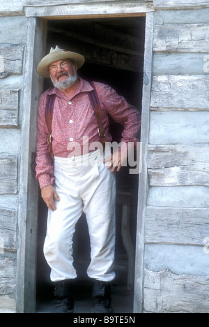 Berg-Mann Stockfoto