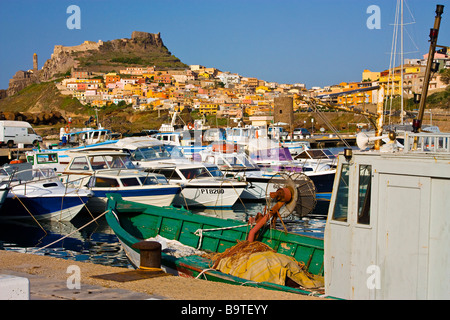 Castelsardo. Provinz Sassari. Sardegna. Italien Stockfoto