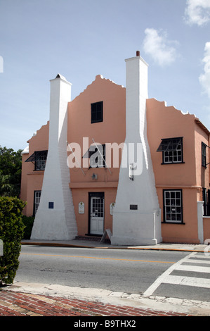 Schurken und Läufer Museum, Herzog von York Street, St. George's, Bermuda Stockfoto