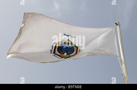 Die Flagge der Gulf Co-Operation Rat entspricht dem Arabischen Golf Öl-Staaten Stockfoto