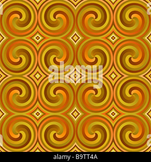 Bunte abstrakte geometrische Retro-Muster design Wallpaper Hintergrund Stockfoto