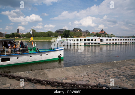 Dresden in Deutschland. Hauptstadt von Sachsen Stockfoto ...