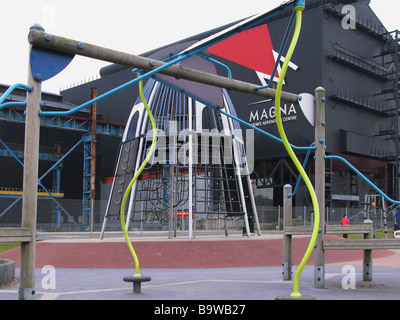 Magna Science Adventure Centre und SciTek Spielplatz, Templeborough, Rotherham Stockfoto