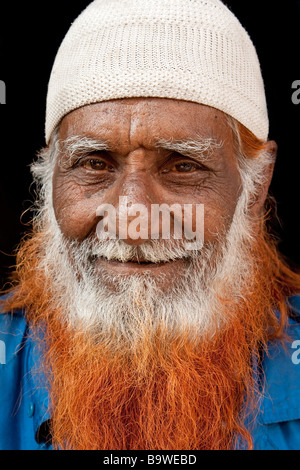 Alten muslimischen Charakter von Bhopal, Indien Stockfoto