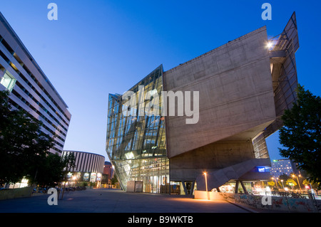 Dresden Sachsen Deutschland Dresden Deutschland moderne Kino Ufa Filmpalast in Prager Straße bauen Stockfoto