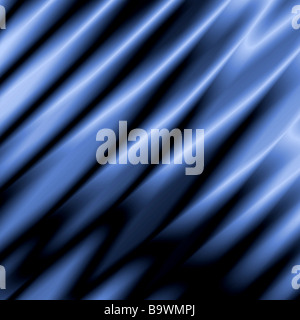 Seide mit Falten Stockfoto