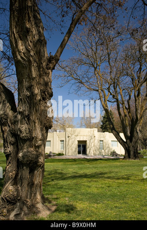 Interpretive Center an Sacajawea State Park, Washington Stockfoto