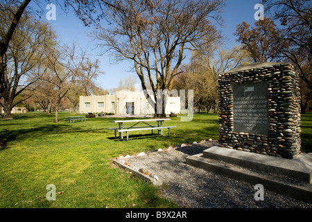 Interpretive Center an Sacajawea State Park, Washington Stockfoto