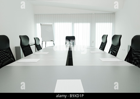 Leeren Sitzungssaal Stockfoto