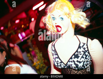 Sexpuppe in gogo Bar, Pattaya, Thailand Stockfotografie