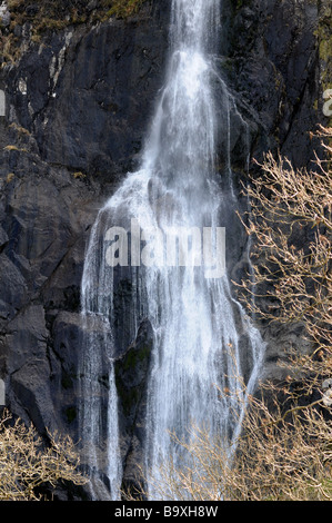 Aber Falls, Nr Abergwyngregyn, Snowdonia, Nordwales Stockfoto