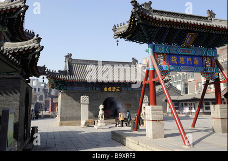 Tianjin tianhou Palace in Tianjing 14 Mar 2009 Stockfoto