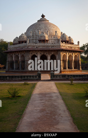 Grab von Ali Isa Khan Niazi am Grab Humayuns in Delhi Indien Stockfoto