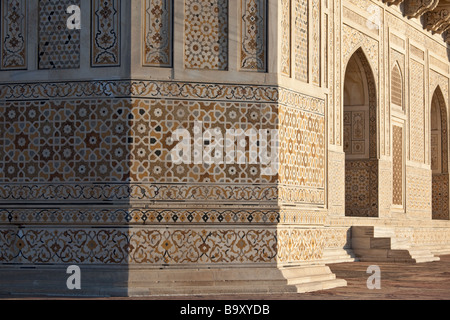 Itmad-Ud-Daulah Grabmal in Agra Indien Stockfoto