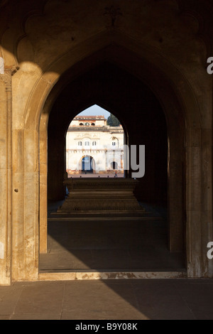 Safdarjungs Grab in Delhi Indien Stockfoto