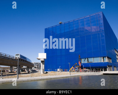 Koncerthuset (auch bekannt als Kopenhagen Concert Hall) in Ørestad, Kopenhagen, Dänemark. Stockfoto