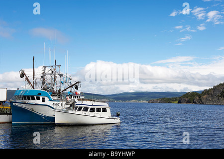 Neufundland The Rock Boote, Angeln, Jagd Neufundländer Wasser Buchten schöne malerische natürliche Küste Stockfoto