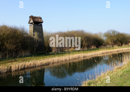 Der Turm ausblenden bei Wicken Fen Nature Reserve Cambridgeshire England UK Stockfoto