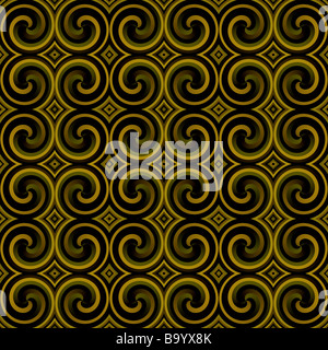 Bunte abstrakte geometrische Retro-Muster design Wallpaper Hintergrund Stockfoto