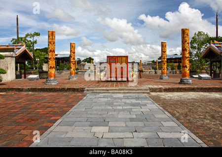 Innerhalb der alten Zitadelle. Hue, Vietnam Stockfoto