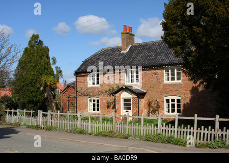 Ein Ferienhaus im Dorf Redmile, Leicestershire, England, Großbritannien Stockfoto