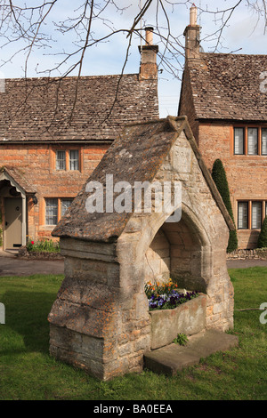 Lower Slaughter, die Cotswolds Stockfoto